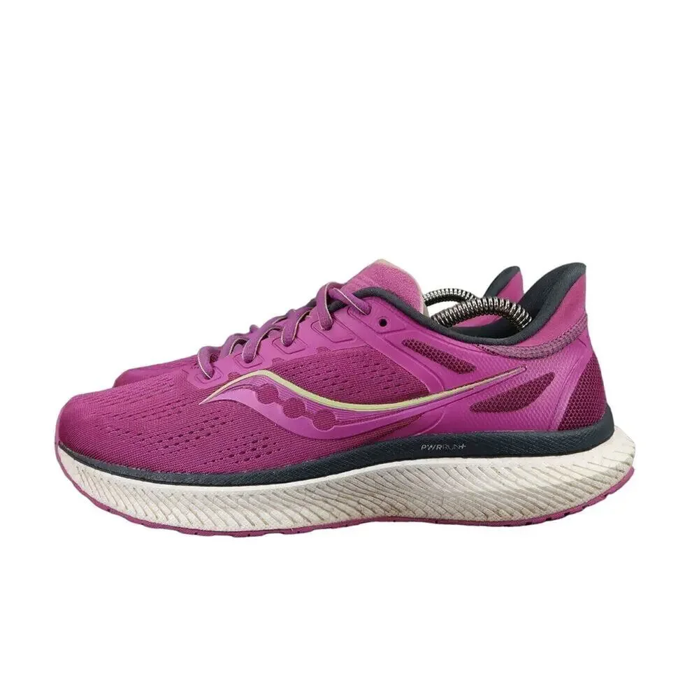 Saucony Shoes Womens 9.5 Athletic Running Hurricane 23 Sport Training Comfort
